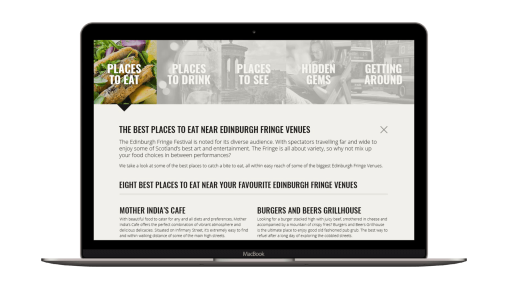 Expedia Festival finder 3