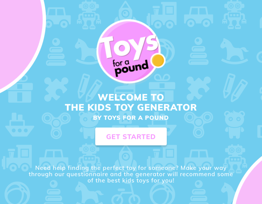 Project screenshot (ipad) - Toys for a Pound