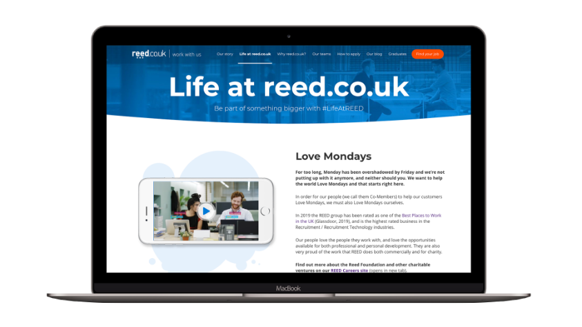 Laptop mock up – Reed