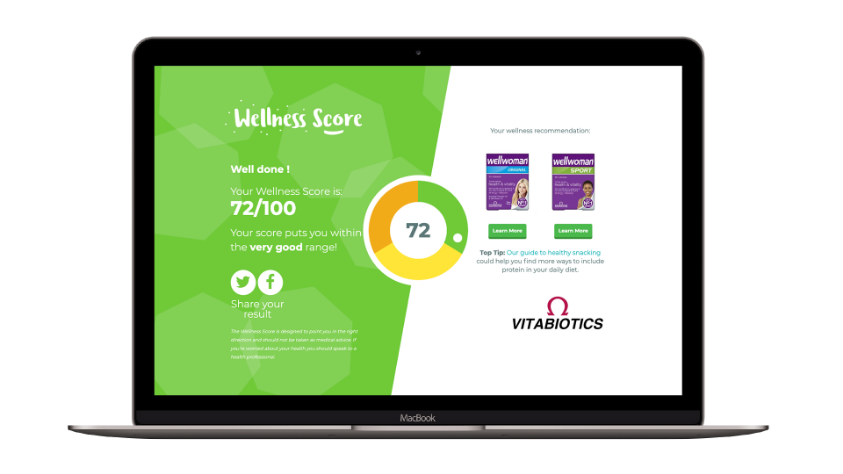 Laptop mock up – Vitabiotics